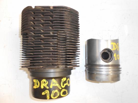 Cylindre chemise piston tracteur same drago 100