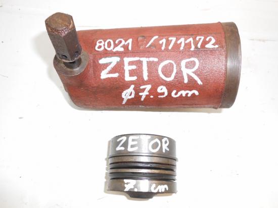 Verin cylindre piston de relevage tracteur zetor 79 mm